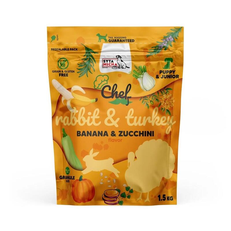 Pienso Syta Micha Chef Conejo Con Pavo Junior  1.5kg