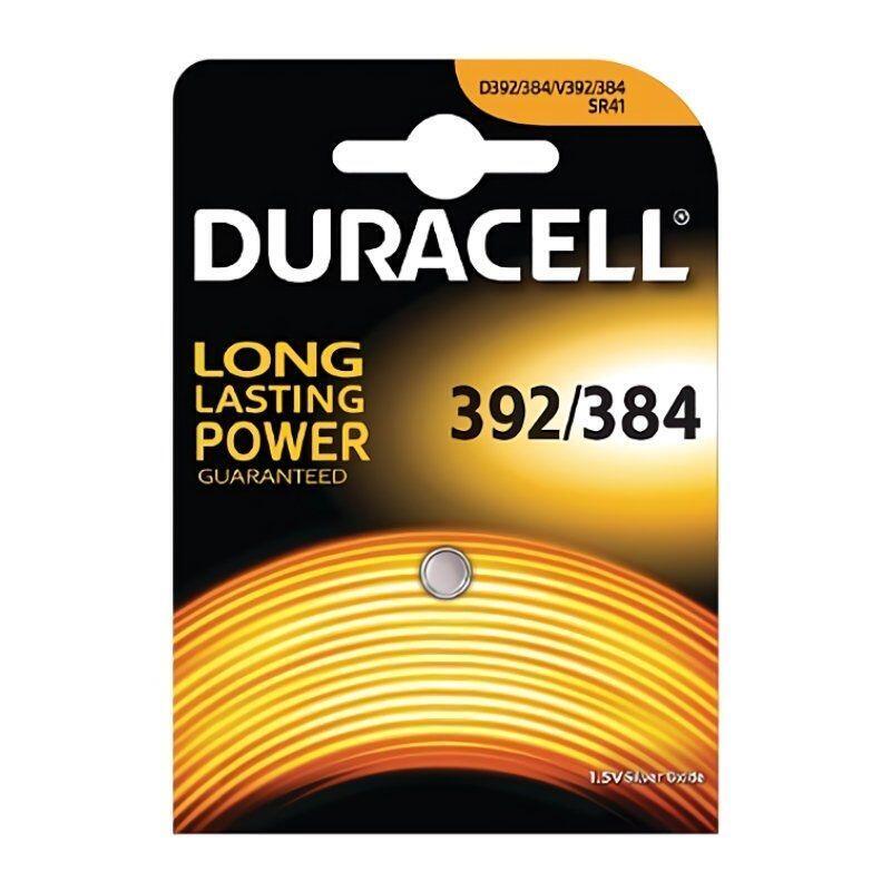 Pila De Botón Duracell D392 1.5v Oxido De Plata Especial Para Reloj