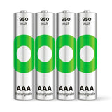 Pilas 1x4 Gp Recyko Nimh Battery Aaa 950mah, Ready To Use