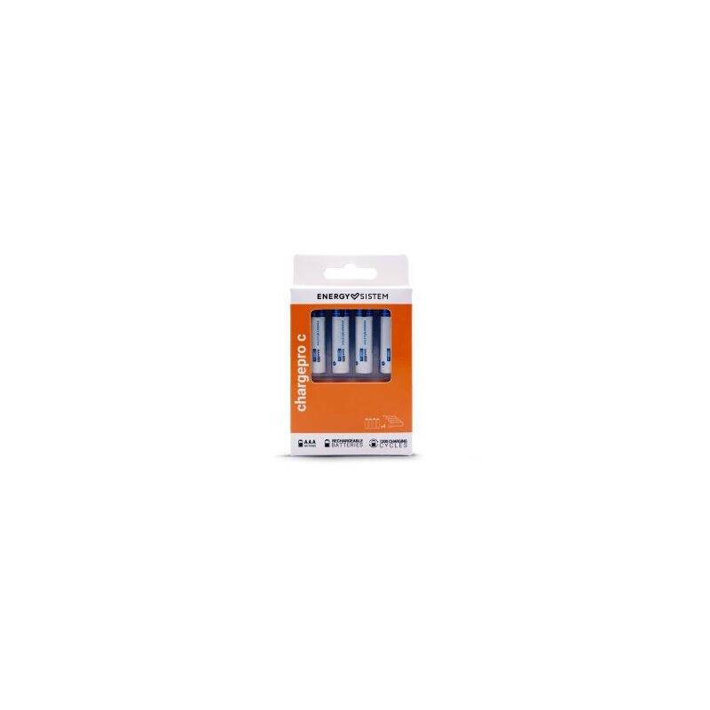 Pilas Aaa Recargables Energy Sistem Con Conector Usb-C 1110mwh Pack De 4