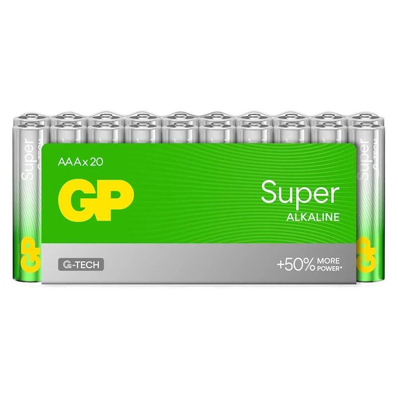 Pilas Alcalinas Lr03/Aaa Super Alkaline - Shrink 20 Ud.