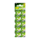Pilas Alcalinas Mini Gp 177/G4/Ag4/Lr626/Lr66 Blister 10ud.