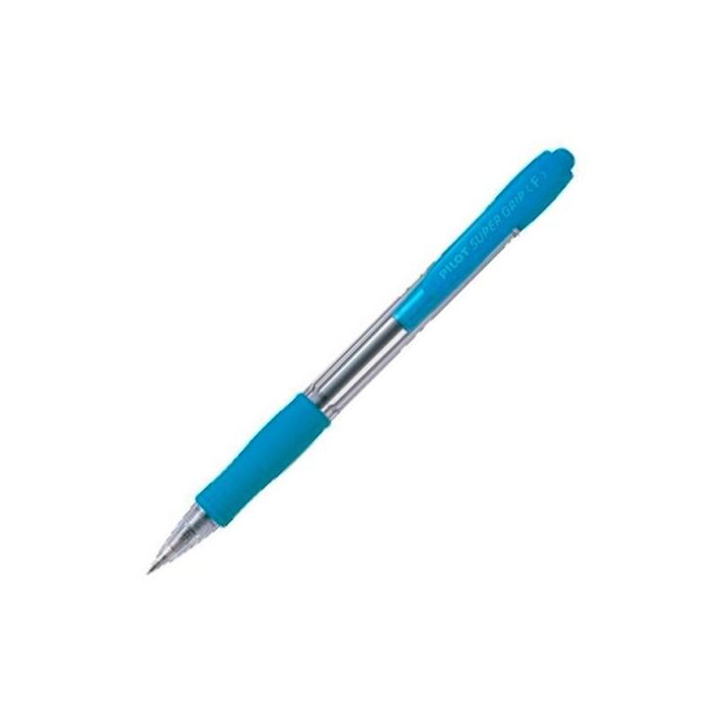 Pilot Bolígrafo Supergrip M Azul Claro