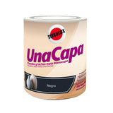 Pintura Plástica Ecológica,Una Capa, Negro 750 Ml
