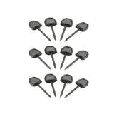 Pasadores De Montaje De Discos De Papel - 12 Piezas (B10015-B2) Negro