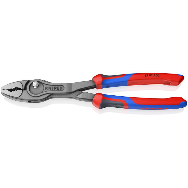 Pinza Frontal Knipex Twingrip Rojo/Azul, Longitud 250 Mm 82 02 250