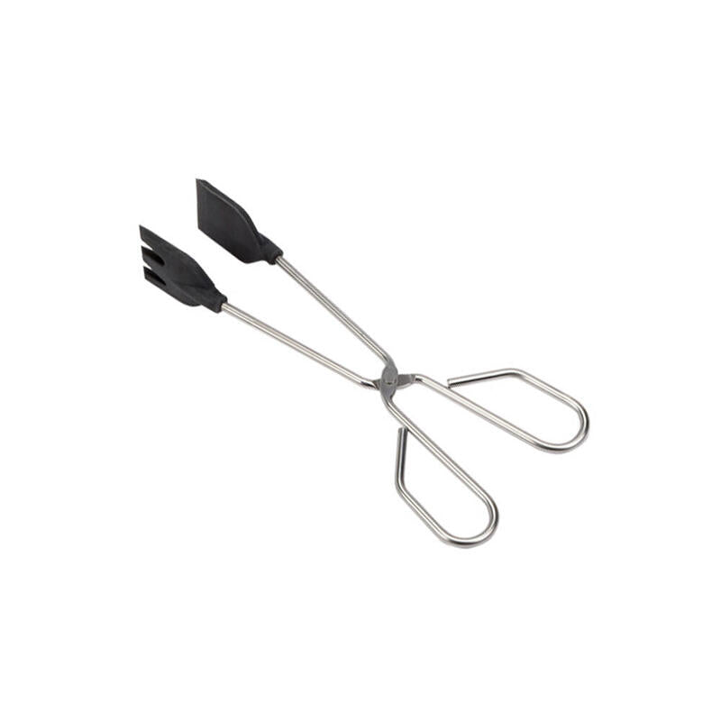 Pinzas De Cocina Con Pala De Silicona/Inox. 30cm