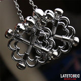 Pinzas De Metal Para Pezones Cadena Y Cascabeles