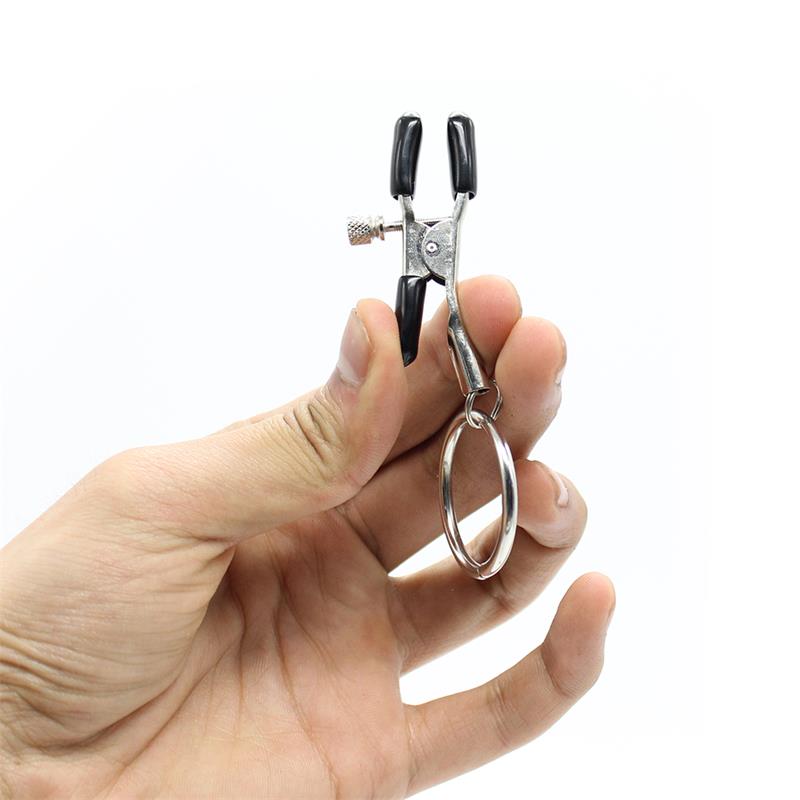 Pinzas Para Pezones Con Aro Metal