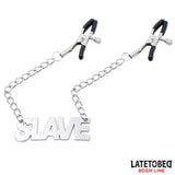 Pinzas Para Pezones Con Cadena Slave