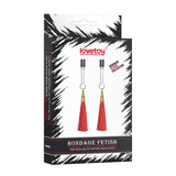 Pinzas Para Pezones Rojo