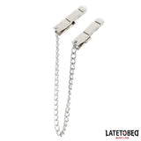 Pinzas Pezones Con Cadena 40.5cm Zinc
