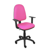 Piqueras Y Crespo Silla Aýna Similpiel Rosa Brazos Regulables