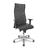 Piqueras Y Crespo Sillon Sahuco Xl Similpiel Negro Hasta 160kg