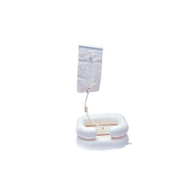 Piscina Lavacabezas Hinchable Y Ducha - Set