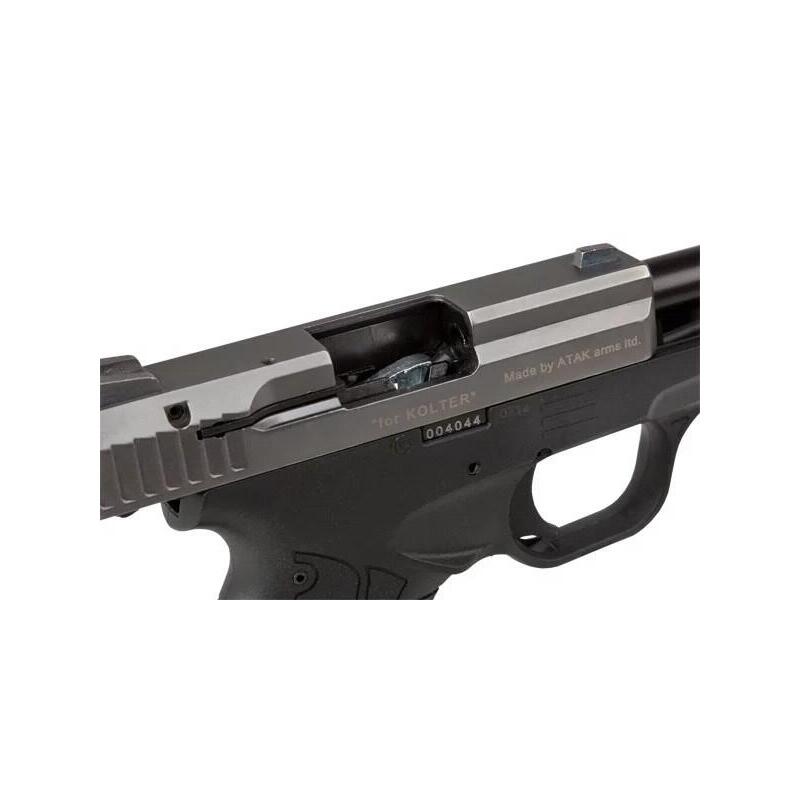 Pistola De Fogueo Con Señal De Alarma Stalker M906 Bas Calibre .22 Long Blank (6 Mm) Titanio