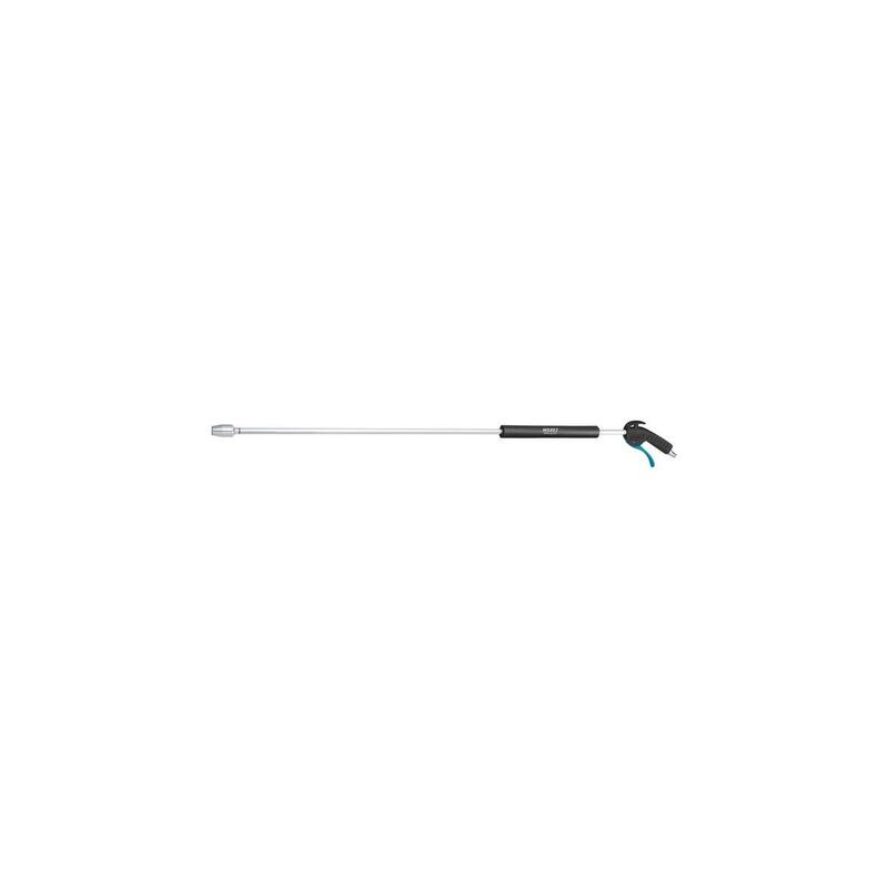 Pistola De Soplado Hazet 9040lg-3/2, Larga, Herramienta De Soplado Negro/Azul, Con Boquilla Venturi, Boquilla Lateral De 90° 9040lg-3/2