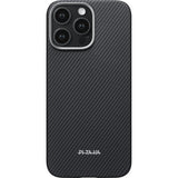 Pitaka Magez Case 6 600d For Iphone 16 Pro Black/Grey Twill