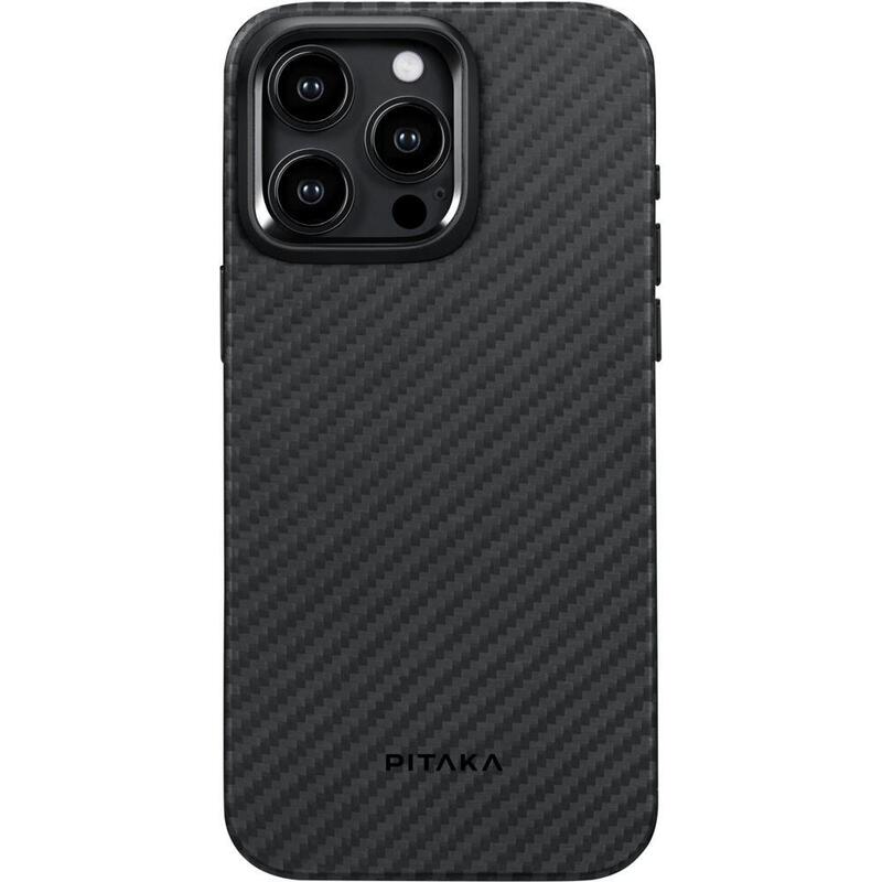 Pitaka Magez Case Pro 4 1500d For Ip 15 Pro Black/Grey Twill