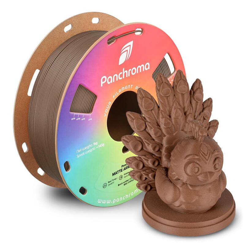 Pla Matte 1,75mm Army Brown 1kg