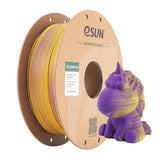 Pla Matte Dual 1,75mm Purple Amarillo 1kg