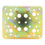 Placa 504-120x100mm Acero Bicromatado (S) 12126 Amig