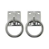 Placa Amarre Con Anilla Ap13, 6 Mm, Inoxidable, Blister 2 Uds