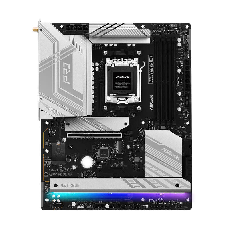 Placa Base Asrock B850 Pro Rs Wifi Am5 Ddr5 Atx Mb