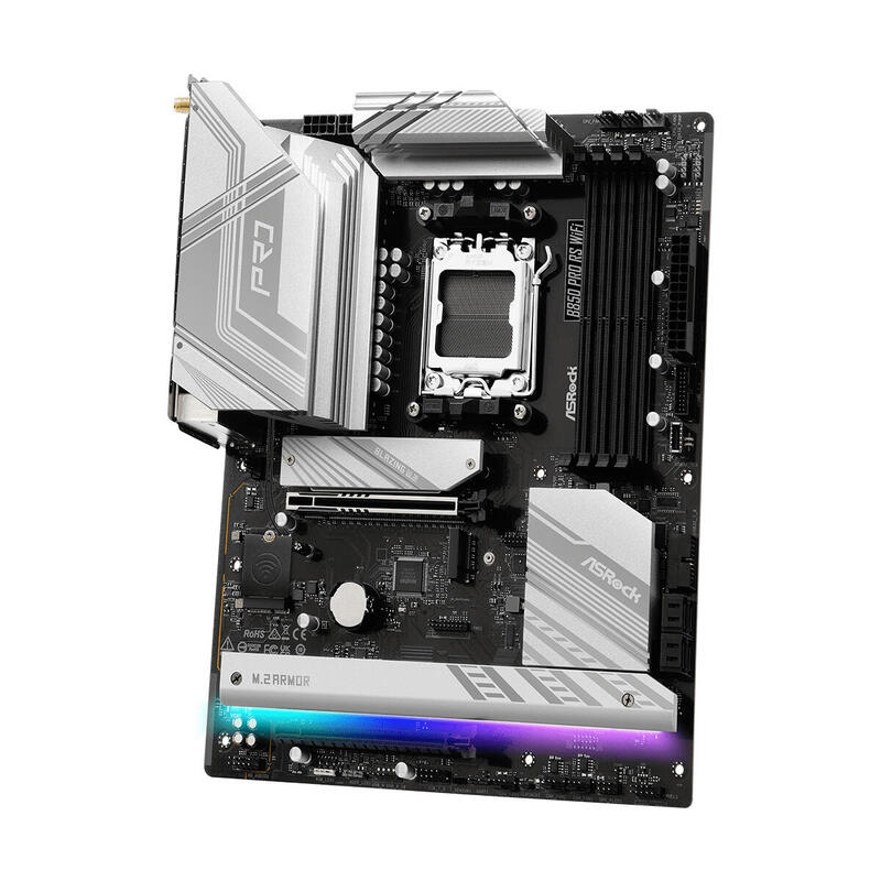 Placa Base Asrock B850 Pro Rs Wifi Am5 Ddr5 Atx Mb