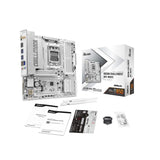 Placa Base  Asrock B850m Challenger Wifi Ddr5 Am5 Blanco 90-Mxbu50-A0uayz Retail
