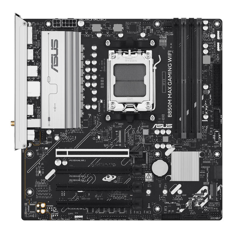 Placa Base Asus B850m Max Gaming Wifi Amd B850 Zócalo Am5 Micro Atx