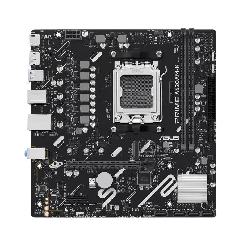 Placa Base Asus Prime A620am-K Am5 Matx Am5 Ddr5 Matx 90mb1gx0-M0eay0