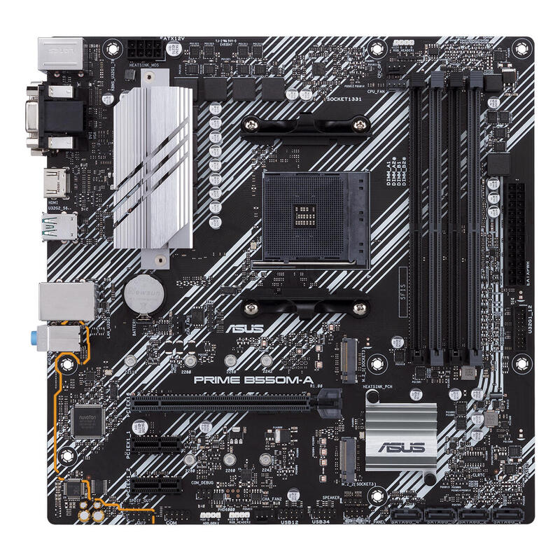 Placa Base Asus Prime B550m-A/ Csm (Am4,Ddr4,M2,Matx)