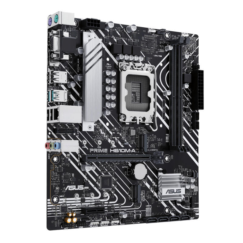 Placa Base Asus Prime H610m-A-Csm Intel H610 Lga 1700 Micro Atx