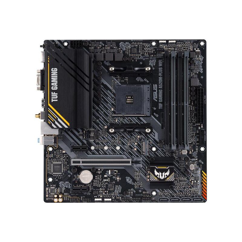 Placa Base Asus Tuf Gaming A520m-Plus Wifi Am4 4ddr4 M.2 Wifi Aura Mb