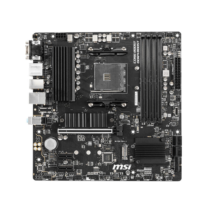 Placa Base Msi Am4 B550m Pro-Vdh M-Atx/4xddr4/4xsata6/4xusb 2.0+2xusb 3.2 911-7c95-017