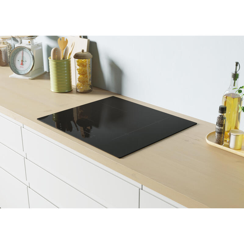 Placa De Cocción Candy Ctp643c Yep, Inducción, Ancho 59 Cm, 4 Zonas De Cocción, Control Táctil, Negra