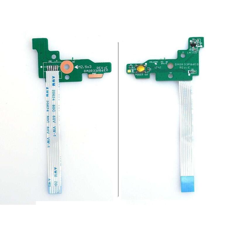 Placa Del Botón De Encendido Con Cable Para Hp G4-2000 G6-2000 G7-2000 Da0r33pb6e0