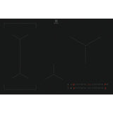 Placa Electrolux Eiv83443ct Negro Integrado 78 Cm Con De Inducción 4