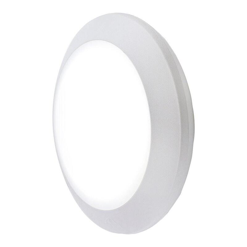 Plafón Superficie Redondo Berta, Translúcido, E27, Blanco, Ø275 X 80 Mm