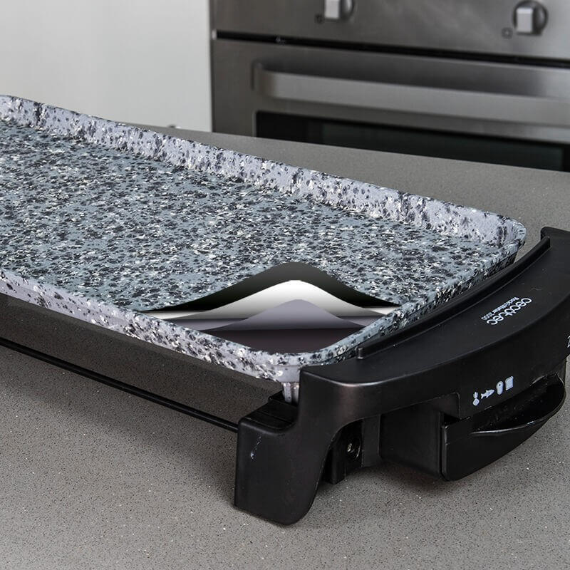 Plancha De Asar Cecotec Rock And Water 2000