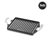 Plancha Hierro Esmaltado Rectangular 27x21cm. Vaello