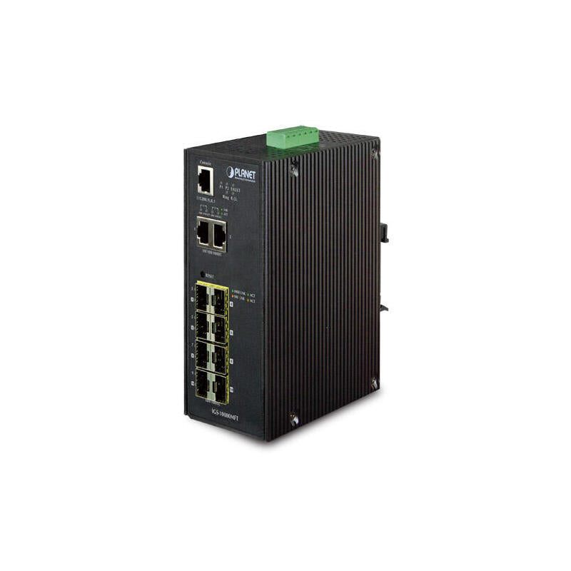Planet Igs-10080mft Switch Gestionado Negro 1u