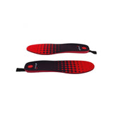 Plantillas Calefactado Para Zapatos Glovii Gw2l (41 42 43 44 45 46 - Negro Y Rojo)
