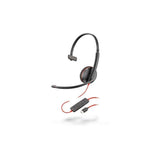 Plantronics Auriculares Poly Blackwire C3210 Con Diadema Usb-C Negro