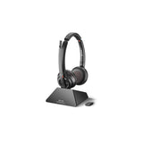 Plantronics Poly Savi 8220 Uc Auriculares Inalambricos Diadema Negro