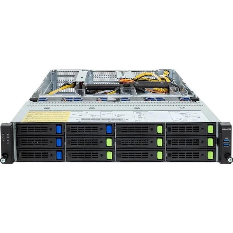 Plataforma Gigabyte Rack (2u) Amd R283-Zf0-Aal1