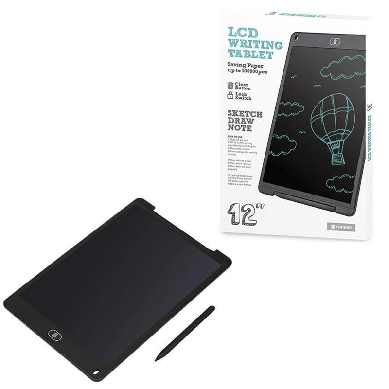 Platinet Lcd Tablet Tinta Electronica 12" Mousepad Regla Pwt12b