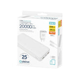 Platinet Power Bank 20000mah + 20w Pd Cargador + Cable 1m Blanco