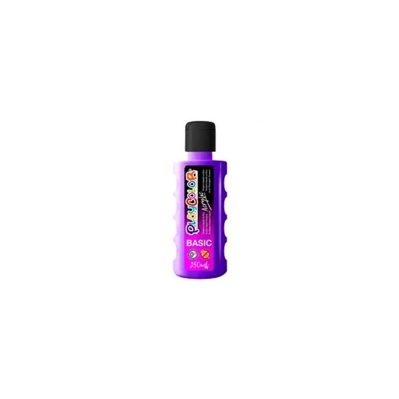 Playcolor Pintura Acrylic Basic Botella 250ml Violeta